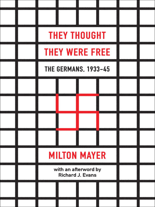 Title details for They Thought They Were Free by Milton Mayer - Wait list
